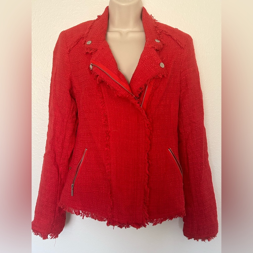 Red Career Blazer